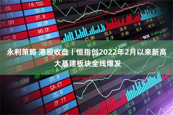永利策略 港股收盘丨恒指创2022年2月以来新高 大基建板块全线爆发