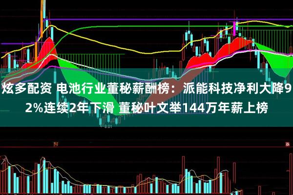 炫多配资 电池行业董秘薪酬榜：派能科技净利大降92%连续2年下滑 董秘叶文举144万年薪上榜